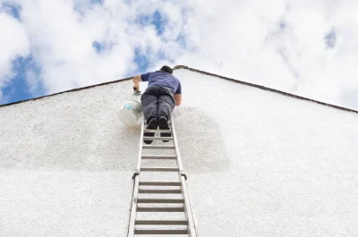 Peinture extérieure à Faux-Fresnay — façades et ravalement